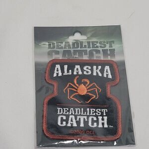 Deadliest Catch Alaska Crab Patch Iron One 2009 New Discovery Channel Sealed New